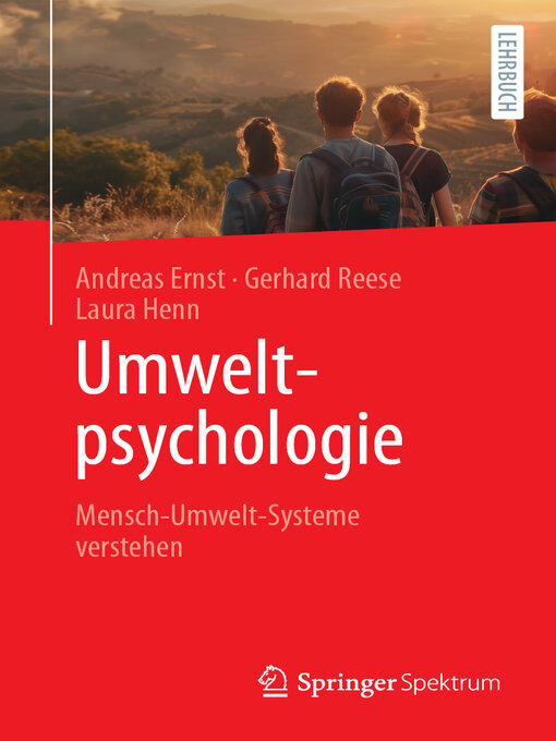 Title details for Umweltpsychologie by Andreas Ernst - Available